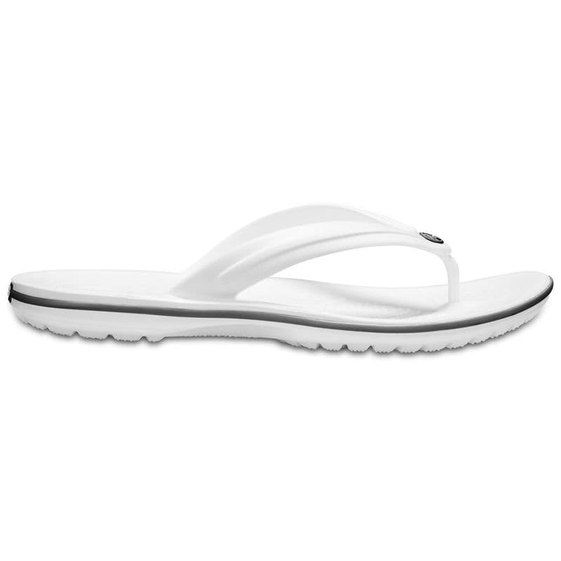 Chinelo Crocs Crocband Flip WHITE - imagem 1