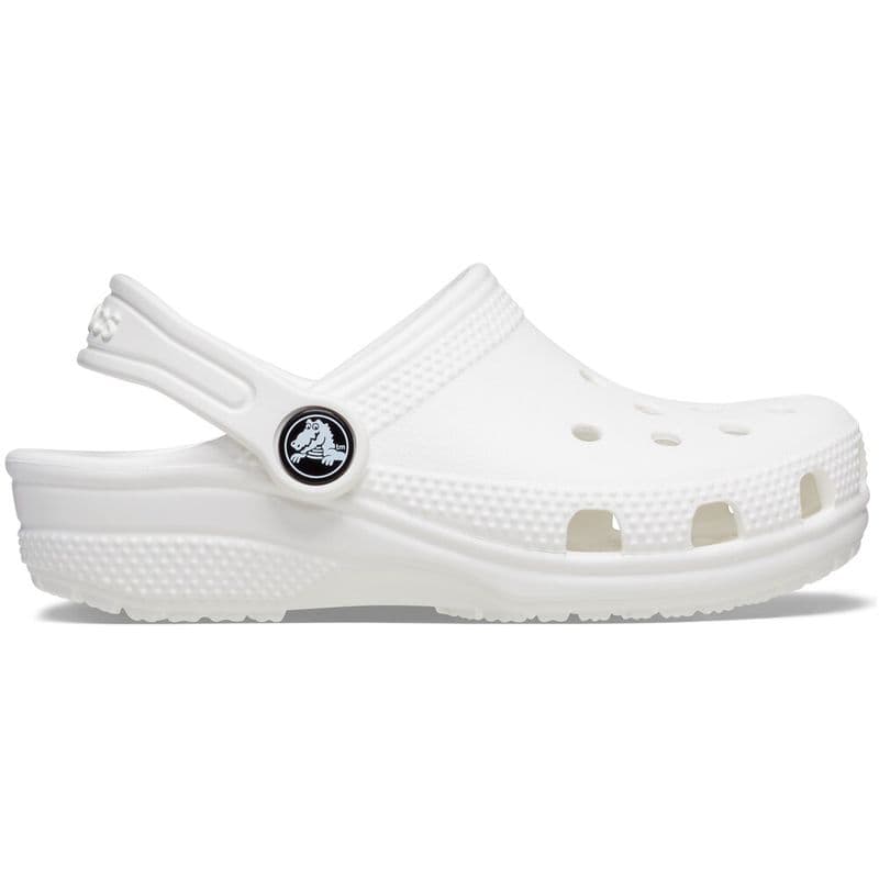Sandália Crocs Classic Clog Infantil White