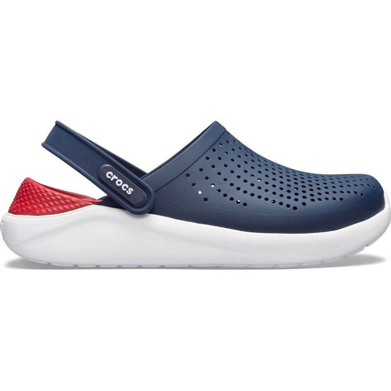 Sandália Crocs LiteRide™ Clog NAVY/PEPPER - imagem 1