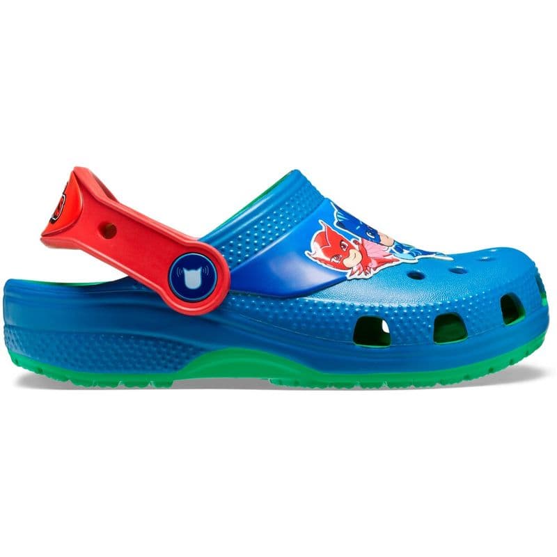 Sandália Crocs Classic FunLab I Am PJ Masks Clog Infantil GRASS GREEN - imagem 1