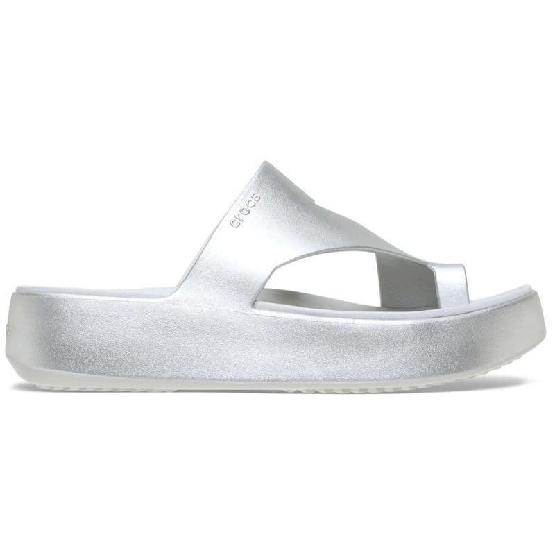 Getaway Metallic Platform Toe Loop Sandal - imagem 1