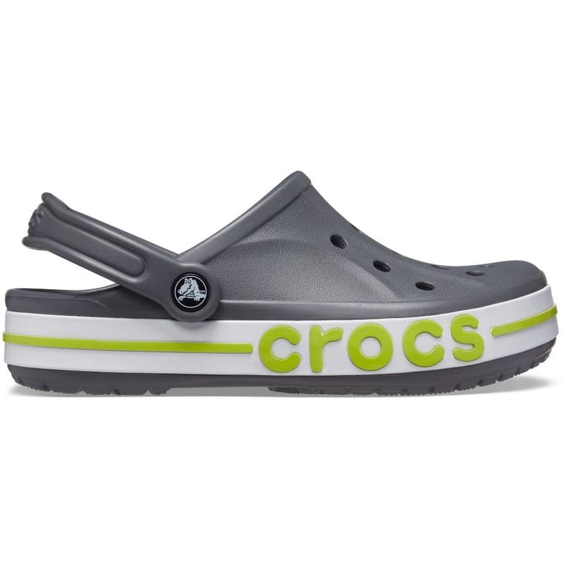 Sandália Crocs Bayaband Clog SLATE GREY/LIME PUNCH - imagem 1