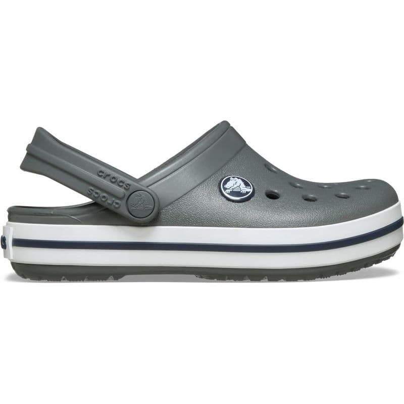 Sandália Crocs Crocband Clog Infantil SLATE GREY/NAVY - imagem 1