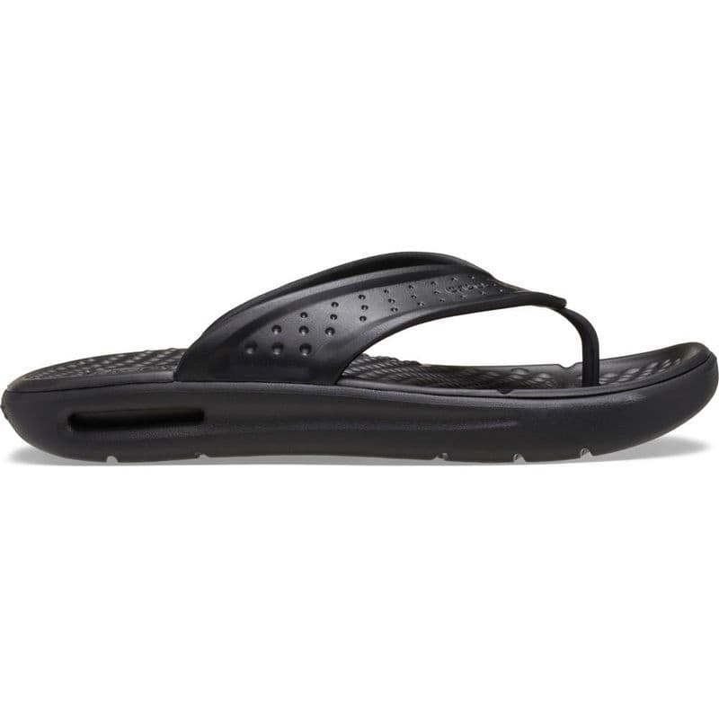 Chinelo Crocs Inmotion Flip BLACK/BLACK - imagem 1