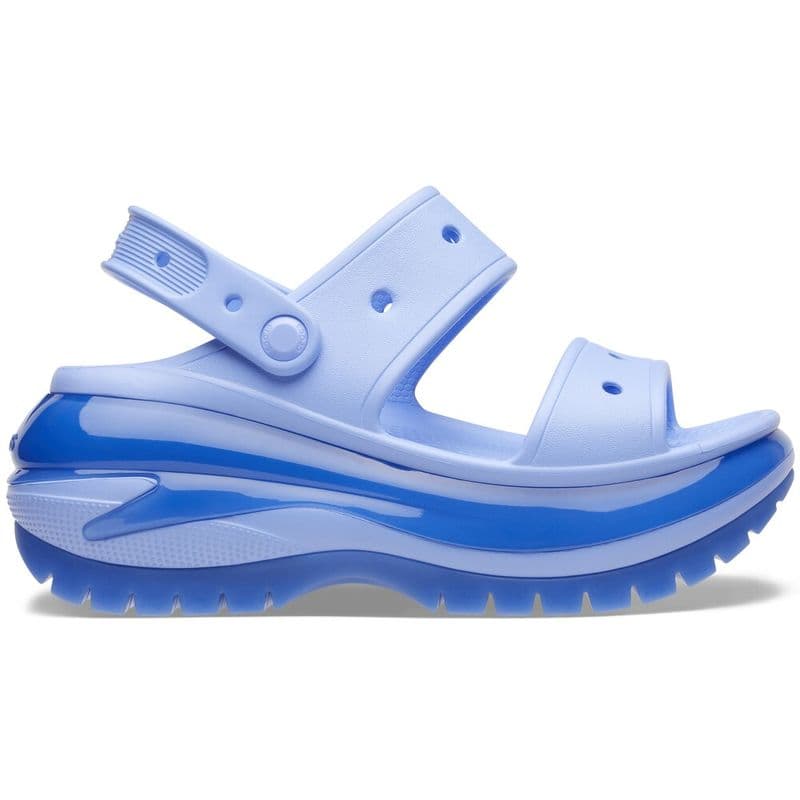 Sandália Crocs Classic Mega Crush Sandal MOON JELLY - imagem 1