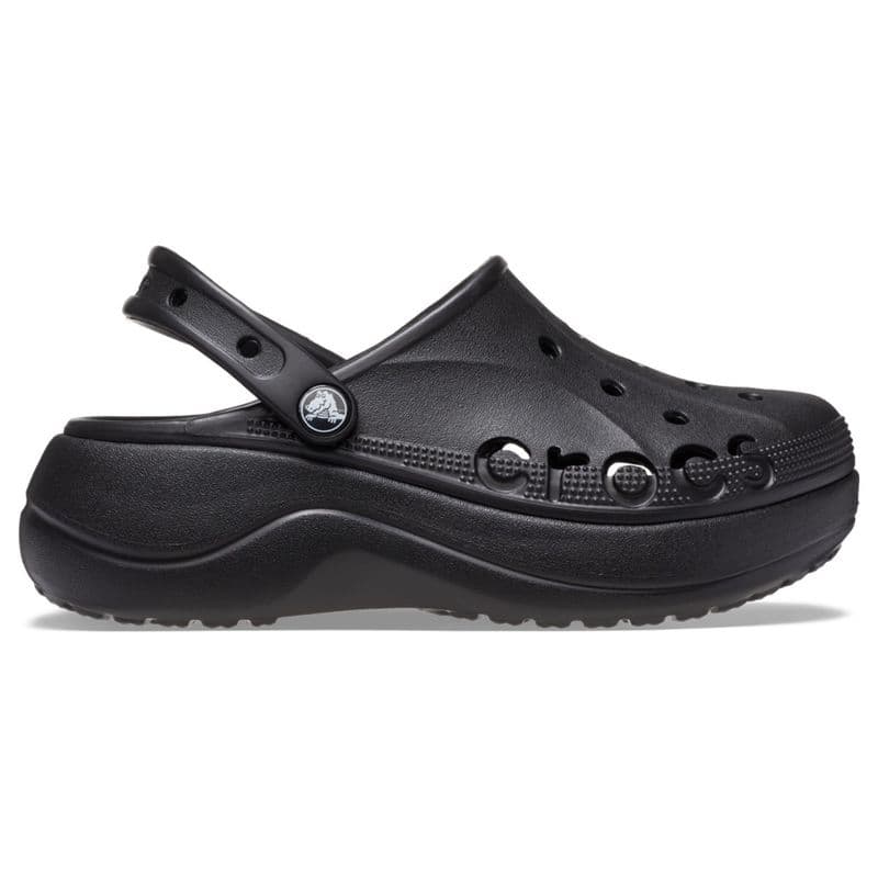 Sandália Crocs Baya Platform Clog BLACK - imagem 1
