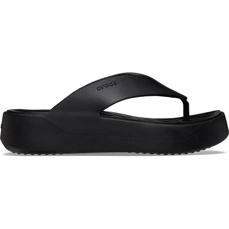 Sandália Crocs Getaway Platform Flip BLACK - imagem 1