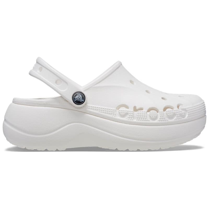 Sandália Crocs Baya Platform Clog WHITE - imagem 1