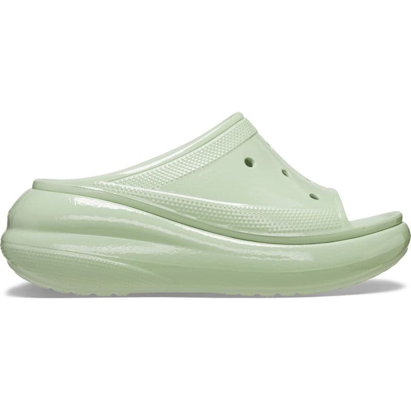 Sandália Crocs Crush High Shine Slide PLASTER - imagem 1