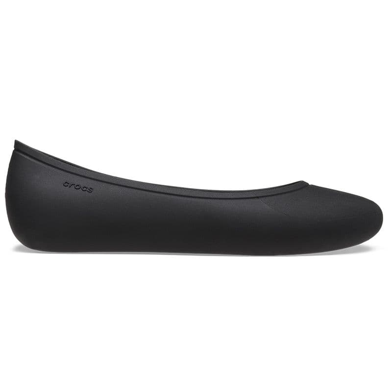 Sandália Crocs Brooklyn Flat BLACK - imagem 1