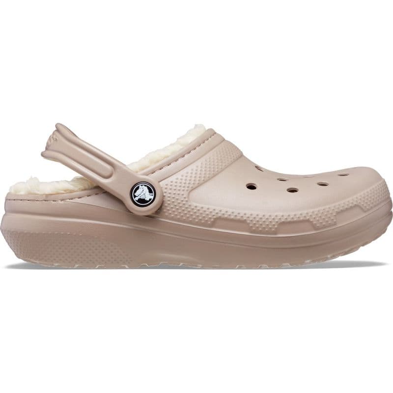 Sandália Crocs Classic Lined Clog MUSHROOM/BONE - imagem 1