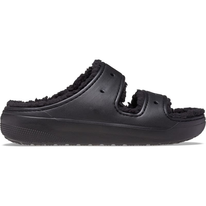 Sandália Crocs Classic Cozzzy Sandal BLK/BLK - imagem 1